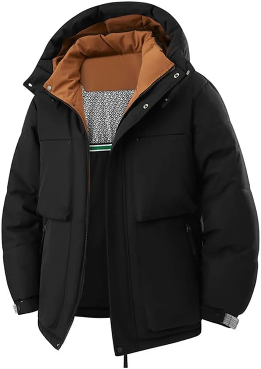 コート メンズ 冬服 ベンチコート ダウンジャケット ショートダウン 分厚い 中綿ジャケット フード付き 保温 防寒